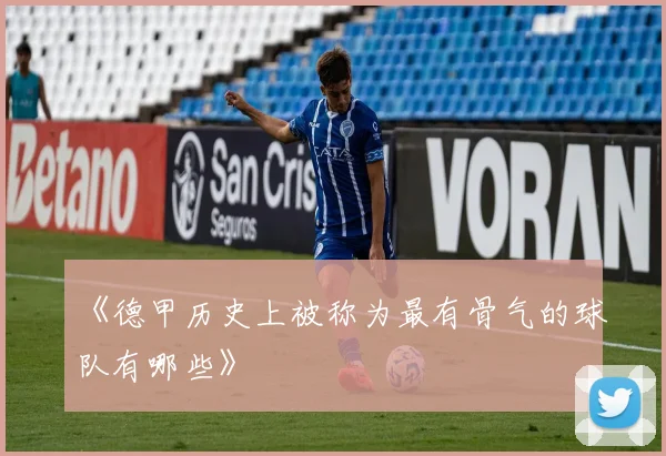 《德甲历史上被称为最有骨气的球队有哪些》